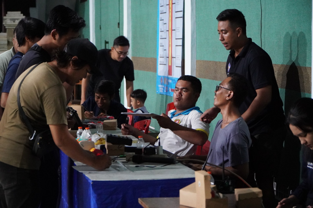 Semangat Membara Panitia Pekan Olahraga dan Seni Desa Dalung, Sukseskan Turnamen Bola Volly 2024